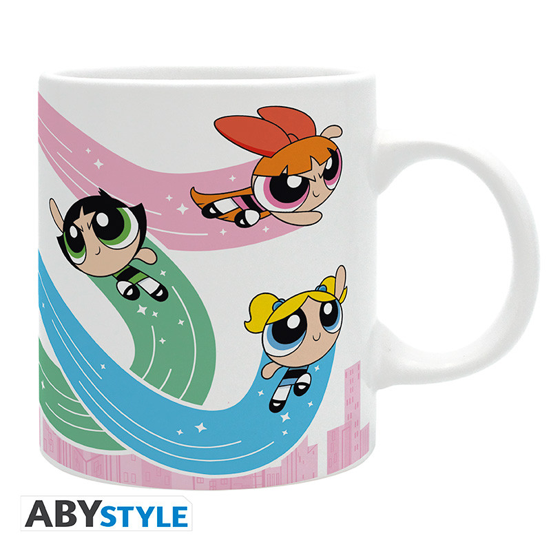 ABYMUGA431 -- 000 (36406) POWERPUFF GIRLS - Mug - 320 ml - Flying - subli - immagine 1