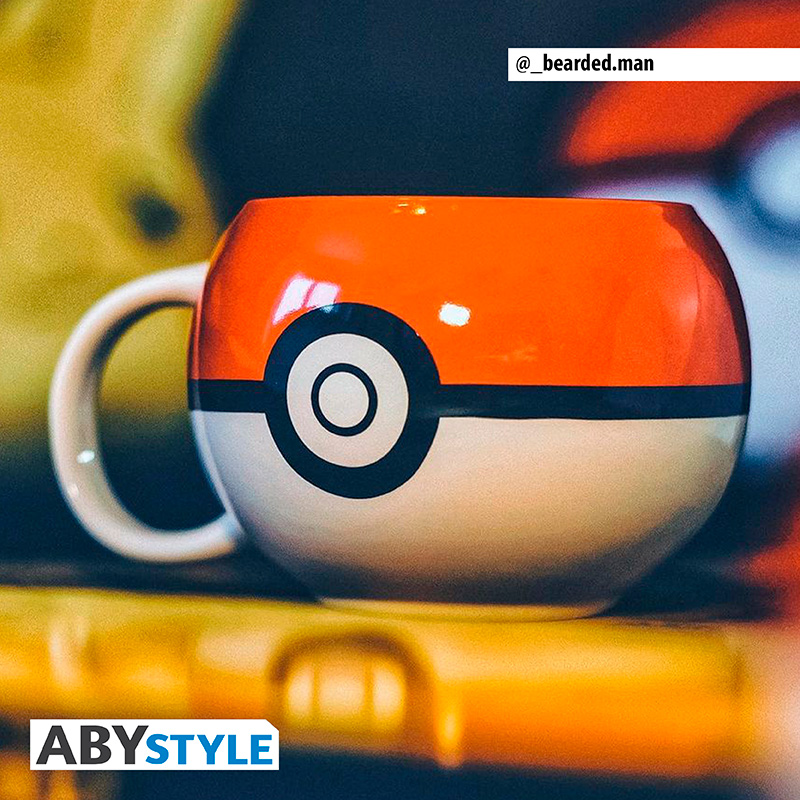 ABYMUGA590 POKEMON - Mug 3D - Pokeball - immagine 1