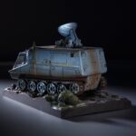 UFO Die-cast Model S.H.A.D.O. Mobile (with Radar) 17 cm - immagine 5