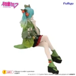 HATSUNE MIKU FLOWER FAIRY WINTER CHERRY GREEN NOODLE STOPPER FIGURE - immagine 4