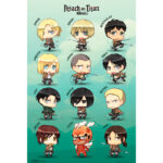 ATTACK ON TITAN - Poster Maxi 91.5 1 - Chibi characters *