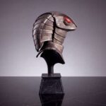 Stargate Desktop Replica Helmet Replica Serpent Guard Helmet Apophis 15 cm - immagine 3