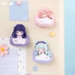 Genshin Impact 3D Magnet Cloud Pillow Dreamland Series 5 cm Blind Box Display (9) - immagine 5