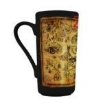 THE LEGEND OF ZELDA BLACK & GOLD MAP MUG (XL) - immagine 3