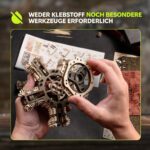 Ugears 3D Wooden Model Kit R-5 Aircraft Engine 25 cm - immagine 4