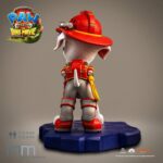 PAW Patrol Life-Size Statue Marshall (without Base) 167 cm - immagine 5