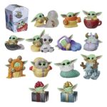 Star Wars Mini Figures 4 cm Grogu Force Freeze Series 2 Blind Box Display (24) - immagine 4