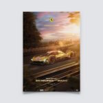 Ferrari AF Corse Puzzle 499P 24 Heures du Mans 2025 Winner (1000 Pieces) 48 x 68 cm - immagine 6