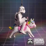 STORMTROOPER GIDDY UP HANGING ORNAMENT - immagine 2