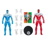 DC MCFARLANE COLLECTOR ED SUPERMAN RED VS SUPERMAN BLUE 2PK ACTION FIGURE - immagine 4