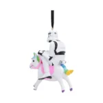 STORMTROOPER GIDDY UP HANGING ORNAMENT - immagine 4