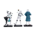 STORMTROOPER LIVING FOR THE WEEKEND FIGURINE SET (3X) - immagine 3