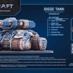 StarCraft TMG Expansion Set Terran: Siege Tank - immagine 6