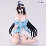OVERLORD ALBEDO LOUNGEWEAR PEARL WHITE NOODLE STOPPER FIGURE - immagine 3