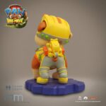 PAW Patrol Life-Size Statue Rubble (without Base) 167 cm - immagine 4