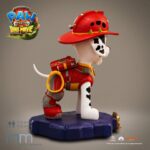 PAW Patrol Life-Size Statue Marshall (without Base) 167 cm - immagine 4