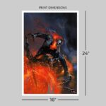 Marvel Fine Art Print Ghost Rider 41 x 61 cm - unframed - immagine 5