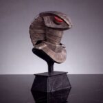 Stargate Desktop Replica Helmet Replica Serpent Guard Helmet Apophis 15 cm - immagine 2