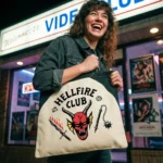 STRANGER THINGS HELLFIRE CLUB TOTE BAG - immagine 4