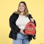 Cars by Loungefly Mini Backpack 20th Anniversary Lightning McQueen Metallic LightUp - immagine 5