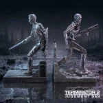 TERMINATOR T-1000 VS T-800 BOOKENDS - immagine 2