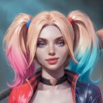 DC Comics Fine Art Print Harley Quinn 41 x 61 cm - unframed - immagine 4
