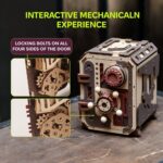 Ugears 3D Wooden Model Kit Safe Too 17 cm - immagine 3