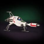 UFO Deluxe Die-Cast Replica Interceptor 18 cm - immagine 6