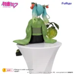 HATSUNE MIKU FLOWER FAIRY WINTER CHERRY GREEN NOODLE STOPPER FIGURE - immagine 2