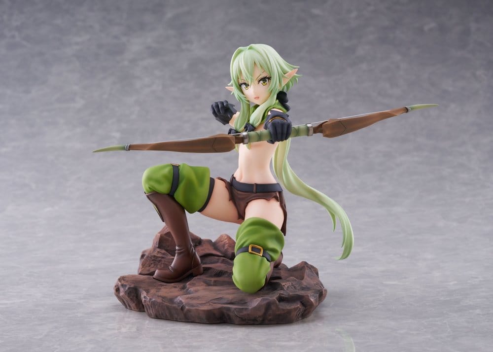 x_alg45281 Goblin Slayer II PVC Figure 1/7 High Elf Archer battle with goblins Ver. 16 cm - immagine 1