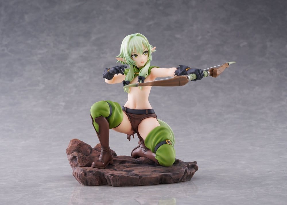 x_alg45282 Goblin Slayer II PVC Figure 1/7 High Elf Archer battle with goblins Ver. AmiAmi Limited Edition 16 cm - immagine 1