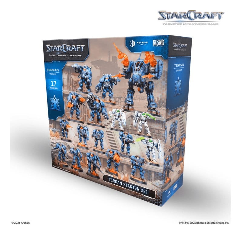 x_arch-scmg0006 StarCraft TMG Starter Set Terran - immagine 1
