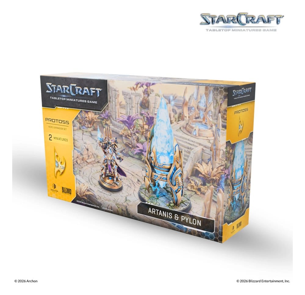 x_arch-scmg0021 StarCraft TMG Hero Expansion Set Protoss: Artanis & Pylon - immagine 1