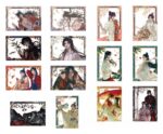 Heaven Official's Blessing Acrylic Clear Cards Manhua Clear Shadows Series Blind Box Display (12) - immagine 3