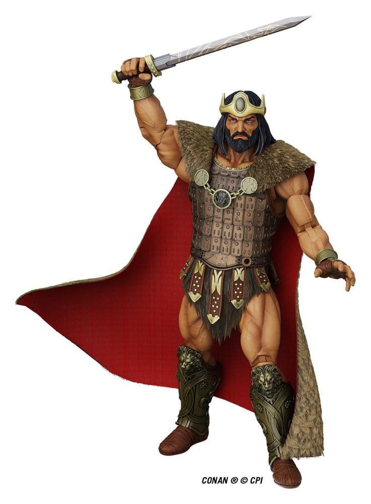 x_bofi-ctb006 Conan Epic H.A.C.K.S. Action Figure 1/12 King Conan: Ruler of Aquilonia - immagine 1