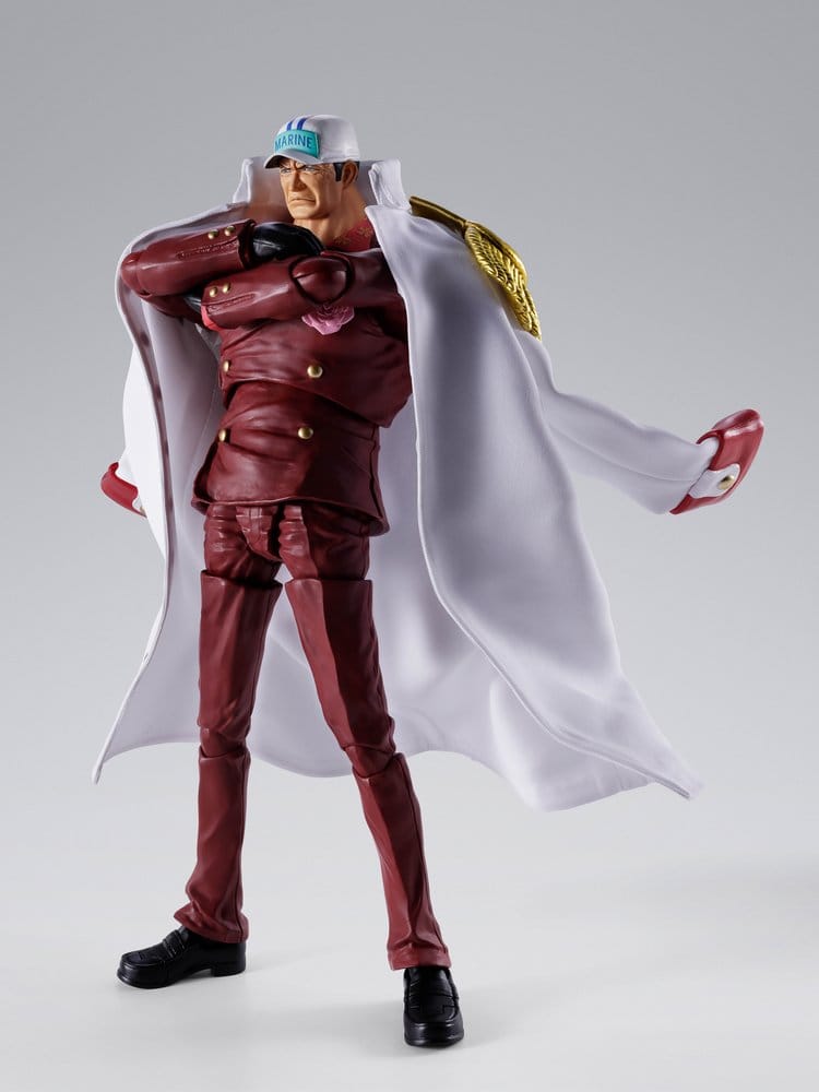 x_btn73617 One Piece S.H.Figuarts Action Figure Sakazuki (Akainu) -Marineford- 20 cm - immagine 1