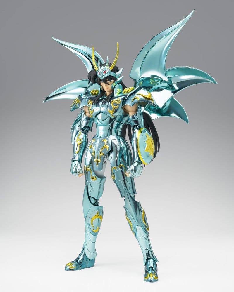x_btn73669 Saint Seiya Saint Cloth Myth EX Action Figure Dragon Shiryu God Cloth 18 cm - immagine 1