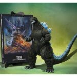 Godzilla S.H.MonsterArts Action Figure Godzilla (Godzilla vs. Mechagodzilla II Poster Coloring Ver.) -Movie Graphic Plus- 16 cm