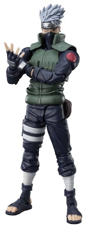 x_btn84674 Naruto S.H.Figuarts Action Figure Kakashi Hatake -The famed Sharingan Hero- 16 cm - immagine 1
