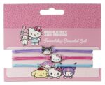 Sanrio Bracelet 3-Pack Hello Kitty, Kuromi and My Melody - immagine 3