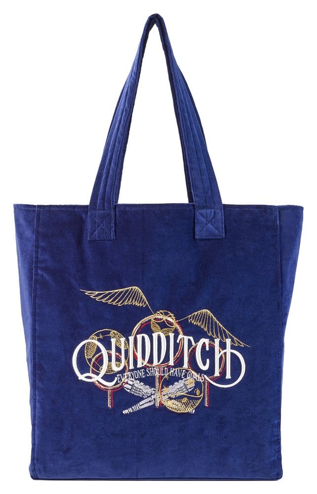 x_crt-hptb0007 Harry Potter Tote Bag Quidditch Velvet - immagine 1