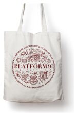 Harry Potter Tote Bag Platform 9 3/4 Cotton