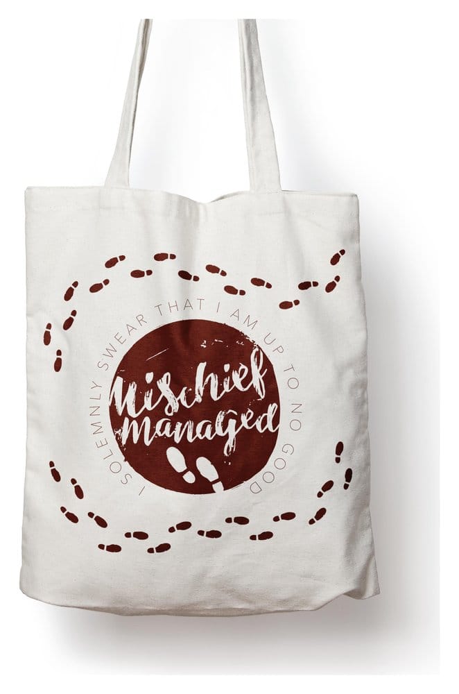 x_crt-hptb0016 Harry Potter Tote Bag Marauders Map Cotton - immagine 1