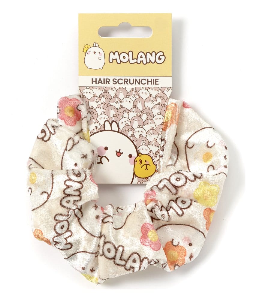 x_crt-mlhs0133 Molang Hair Scrunchie Flower - immagine 1