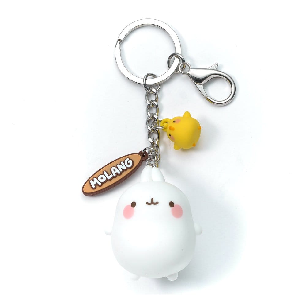 x_crt-mlk00125 Molang 3D Keychain Piu Piu - immagine 1