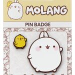 Molang Pin Badge Molang & Piu Piu