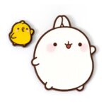 Molang Pin Badge Molang & Piu Piu - immagine 2