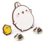 Molang Pin Badge Molang & Piu Piu - immagine 3