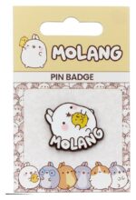 Molang Pin Badge Molang & Piu Piu Logo