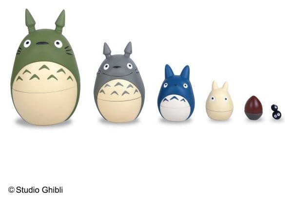 x_ensky-80474 My Neighbor Totoro Matryoshka Mini Figures Totoro - immagine 1